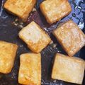 クック6U7INU☆'s cooksnap of when they made 豆腐焼きめんつゆマヨ　豆腐だけ　お弁当.
