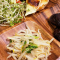 ☆あさ's cooksnap of when they made モヤシと豆苗のナムル風和え物.
