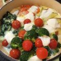 はねっち。's cooksnap of when they made チーズとろ〜り！簡単シュクメルリ鍋.