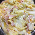 プルンバゴ's cooksnap of when they made もう1品！白菜とハムの卵とじ☆.