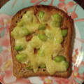inLondon's cooksnap of when they made 桜エビと枝豆のトースト.