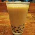 春と水's cooksnap of when they made 本格的な濃厚タピオカミルクティー.