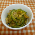 えり。。。's cooksnap of when they made ゴーヤとポテトのしゃきしゃきカレー炒め.
