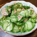 クックHJTK9C☆'s cooksnap of when they made レシピ投稿祭　きゅうりとツナの簡単常備菜.