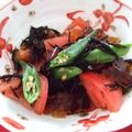 ごーあい's cooksnap of when they made ひじきのポン酢ジュレサラダ♪.