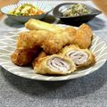 きっかママ's cooksnap of when they made 薄切り豚ロースでくるくるカツ！お弁当にも.