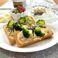 きっかママ's cooksnap of when they made ブロッコリーとツナの海苔チーズトースト.
