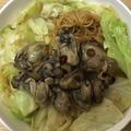 かおり♡♡♡'s cooksnap of when they made 牡蠣とキャベツのオイスターソースパスタ.