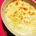 神風＊'s cooksnap of when they made 簡単とろーり！白菜とほうれん草のグラタン.