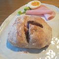 ☆ゆうたくママ★'s cooksnap of when they made 折り込みあん☆カンパーニュ.