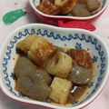 赤い電話's cooksnap of when they made こんにゃくとちくわのピリ辛炒め煮.