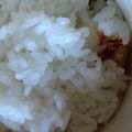 たっつんのママ's cooksnap of when they made 「峠の釜めし」の空き容器でご飯炊き.
