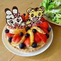 まいたろうクック's cooksnap of when they made 2歳の誕生日☆簡単フルーツタルト☆ケーキ.