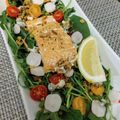 Lake☆Erie's cooksnap of when they made グリルサーモンのサラダ.