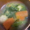 はっち530's cooksnap of when they made 香味ペーストで簡単！鶏団子のスープ.