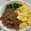 たべたべこ's cooksnap of when they made しっとり、ふっくら、料亭の味「鶏そぼろ」.