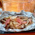 ＊あんずあん＊'s cooksnap of when they made きのこのホイル焼き.