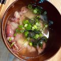 みどりのみかん's cooksnap of when they made ほたるいか【蛍烏賊とワカメのお味噌汁】.
