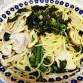 龍青空ママ's cooksnap of when they made 【簡単】お箸で食べて頂きたい和風パスタ.