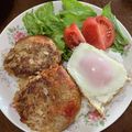 クックPNIDIW☆'s cooksnap of when they made ハワイアン☆ロコモコ☆ハンバーグ丼.