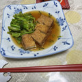 のぶママ☆'s cooksnap of when they made 菜の花と厚揚げの煮びたし.