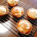 もふもふクロさん's cooksnap of when they made ホケミで簡単☆卵不使用りんごマフィン。.