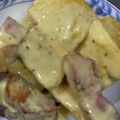 クロロ。's cooksnap of when they made 揚げたポテトとベーコンの温かいポテサラ.