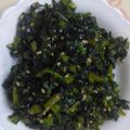 まりゆりひろこ's cooksnap of when they made 栄養満点の大根葉佃煮.