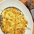 みきみきちゃんちゃん's cooksnap of when they made 白ネギまるまる一本チーズチヂミ焼き.