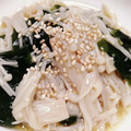 ハスカップジャム's cooksnap of when they made えのきとワカメのナムル.