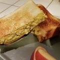 ダッフィーニーうに's cooksnap of when they made 万能卵のフィリングのトーストサンド.