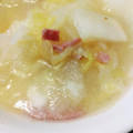 ばたみそーぱん☆'s cooksnap of when they made 大根おろしと白菜とベーコンのスープ.