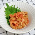 ゆづキッチン's cooksnap of when they made 超簡単★お豆(大豆)のキムチ和え✿.