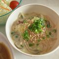 ほあちん's cooksnap of when they made 豚肉白菜のごま味噌春雨スープ.