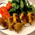 のらむーちょ's cooksnap of when they made サクっと♪鮭の香味パン粉焼き＊お弁当にも.
