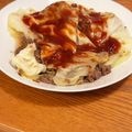 ポテチ君's cooksnap of when they made 簡単!ロールキャベツもどき！キャベツ消費.