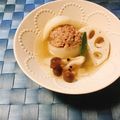 yesmama's cooksnap of when they made カブの肉詰め丸々コンソメ煮.