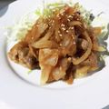くっくペタ's cooksnap of when they made 下味なしでもしっかり味＊簡単生姜焼き.