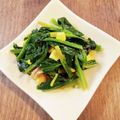 クックL8U9HI☆'s cooksnap of when they made ほうれん草とベーコンのバター醤油炒め.