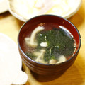 ガメコ's cooksnap of when they made しめじとワカメのスープ.