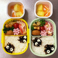 Chaaa_room's cooksnap of when they made とにかく簡単キャラ弁♡まっくろくろすけ.