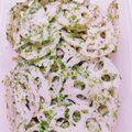♡ここはな♡'s cooksnap of when they made 簡単常備菜☆レンコンの青さ焼き.