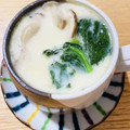 ボブナナ's cooksnap of when they made コーンとほうれん草の洋風茶碗蒸し.