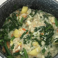 Yokchina's cooksnap of when they made 風邪に！わかめと長ネギのしょうがおじや.