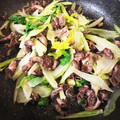ｎｉｃｋｅｙ's cooksnap of when they made 鶏ハツモトとセロリの塩コショウ炒め.