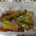 あきつま（杏花☆）'s cooksnap of when they made ブロッコリーの茎のメンマ風.