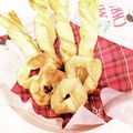 かろたろ☆こはいお's cooksnap of when they made 簡単♪ねじりパイクッキー／冷凍パイシート.