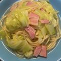 ☆maripei☆'s cooksnap of when they made たっぷりキャベツとベーコンのスープパスタ.