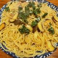 さすらい's cooksnap of when they made たっぷりきのこと紫蘇納豆のパスタ.