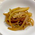 CHISA☆ごはん♪'s cooksnap of when they made 短時間で簡単に！ブロッコリー茎のきんぴら.